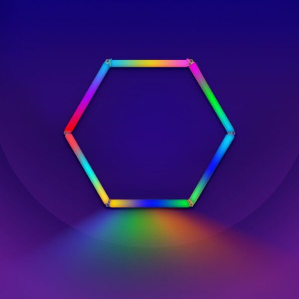 RGB hexagon lights