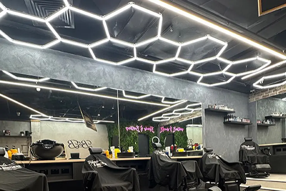 Barber shop lights