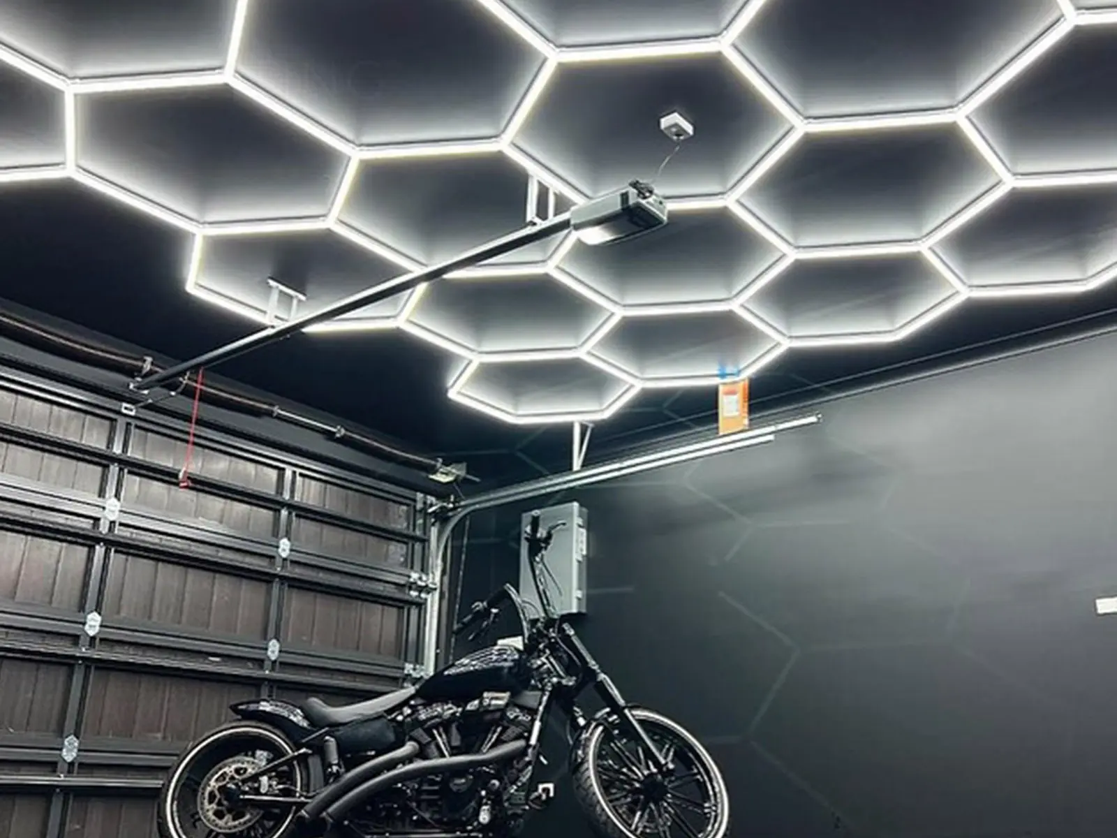 Hexagon LED Garage Lights