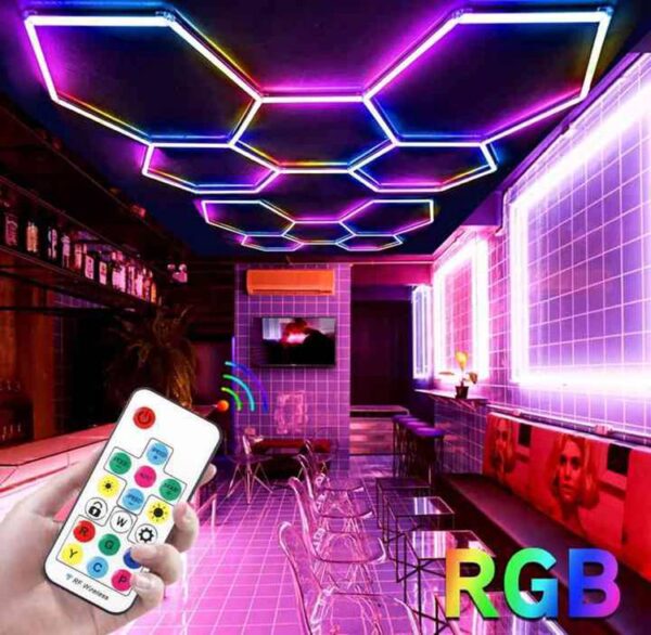 Hexagon LED RGB