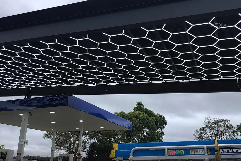 Hexagonal Light Panels