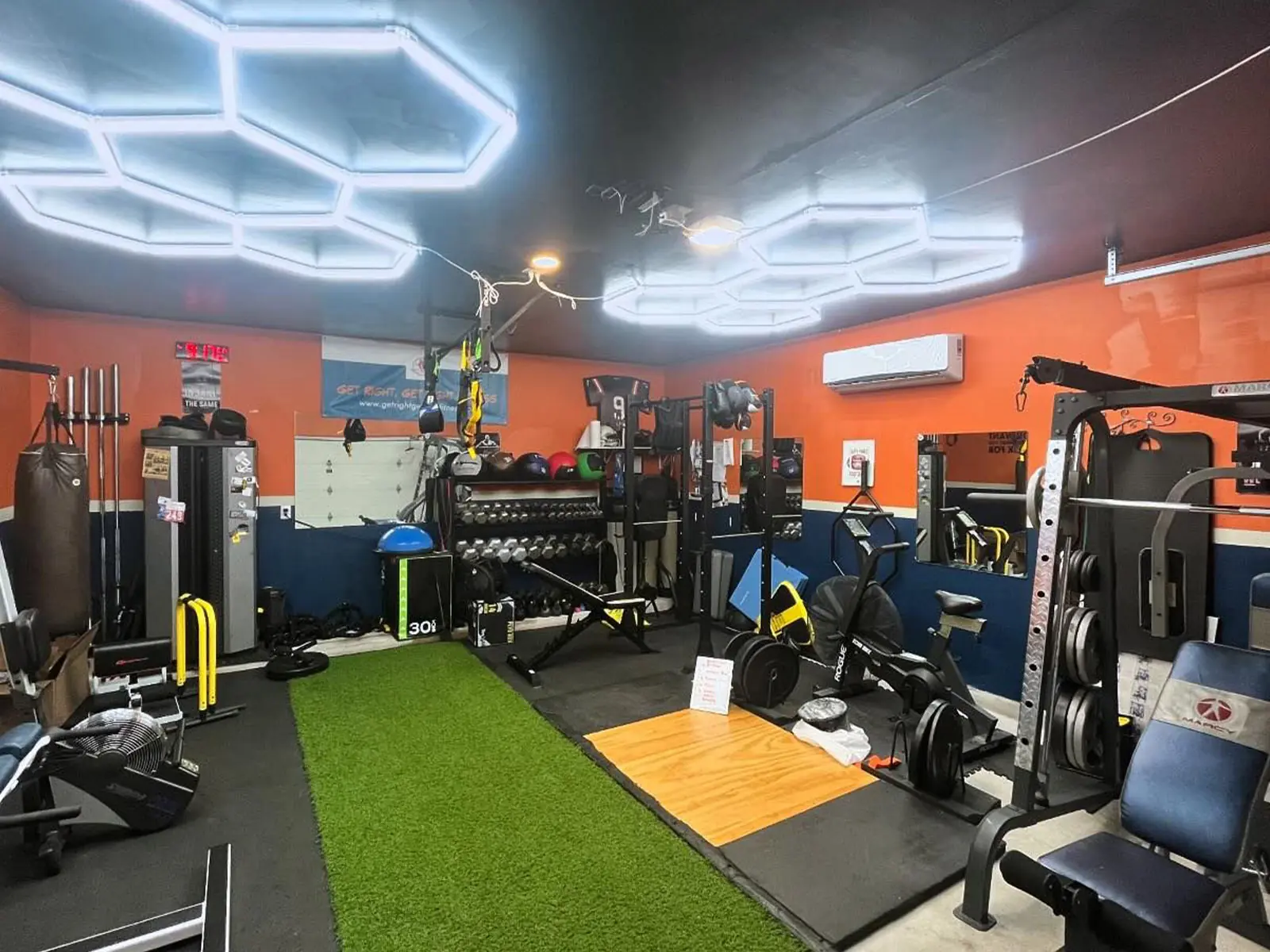 LED gym lighting