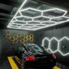 hex garage lights