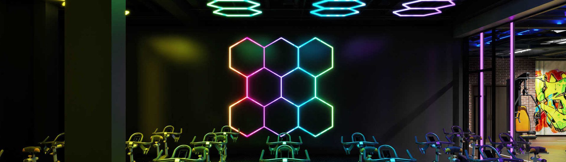 hexagon lighting factory