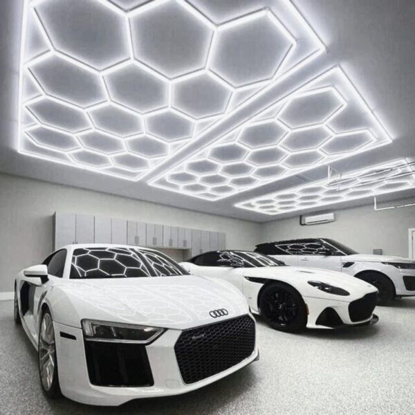 hexagon lights for garage