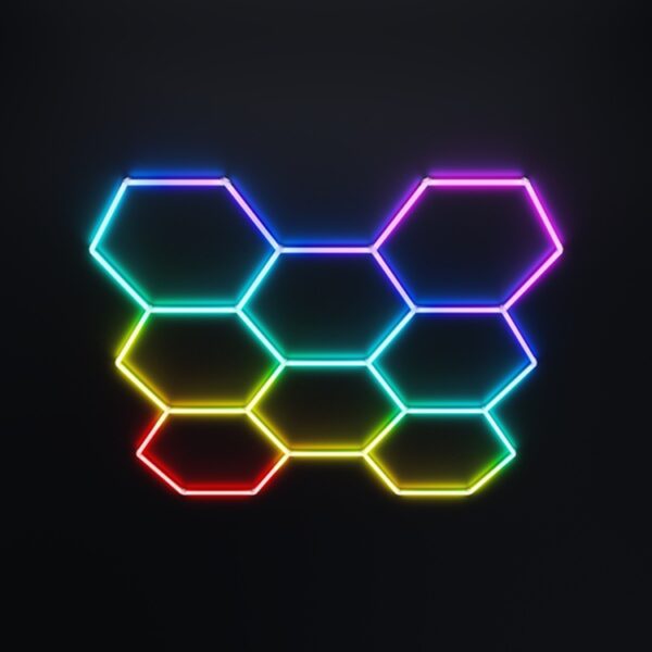 Hexagon Wall Lights RGB