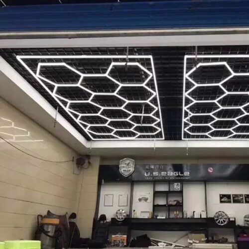 led hexagon lights