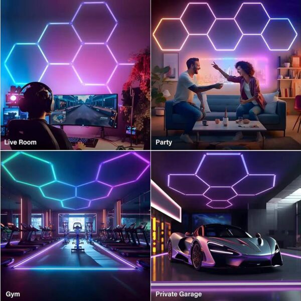 RGB Hexagon Lights